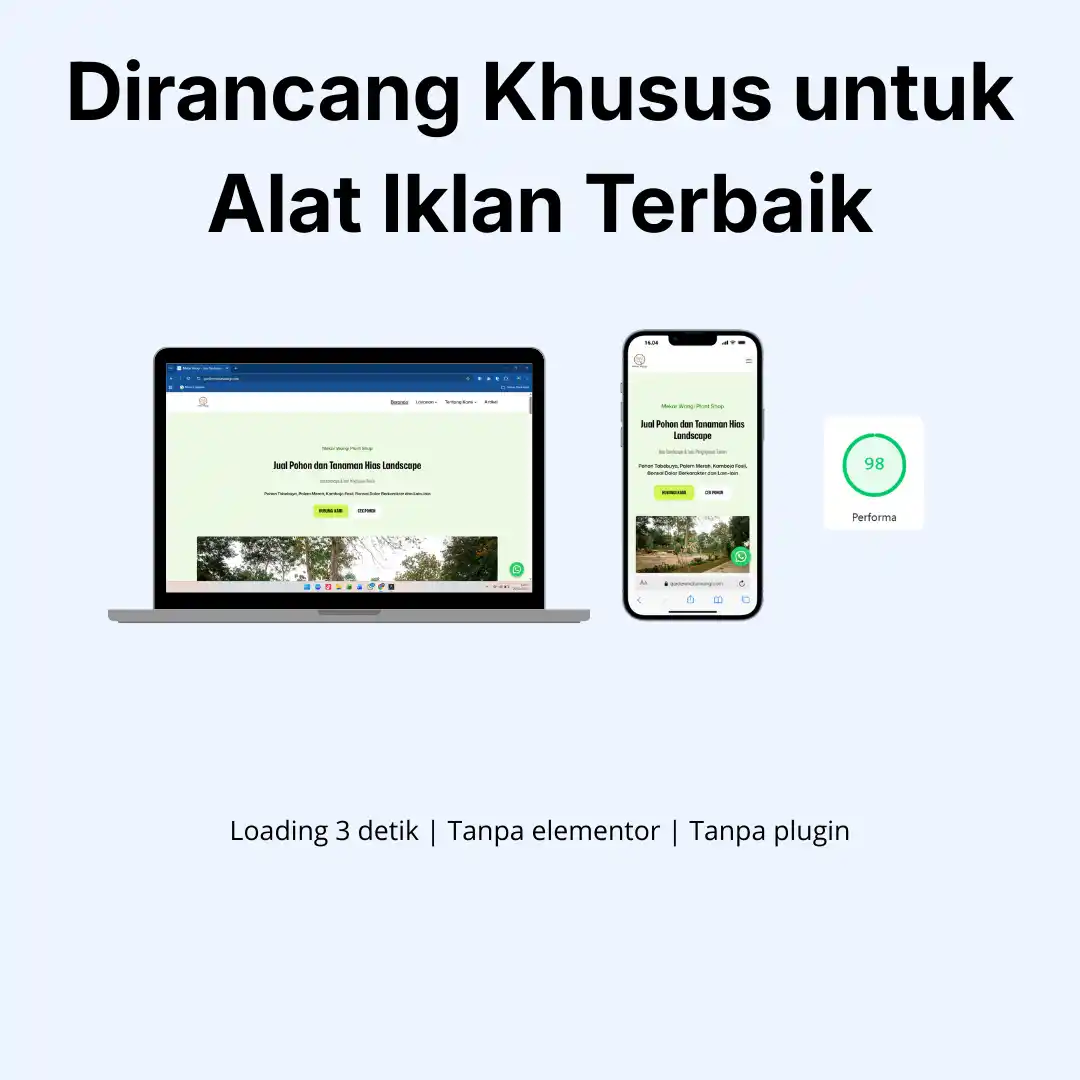 Website Spek Periklanan